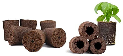 Hausdec Plant Grow Sponges for Garden Hydroponic Indoor Garden Smart Sponge with Nutrients, Replacement Grow Pod