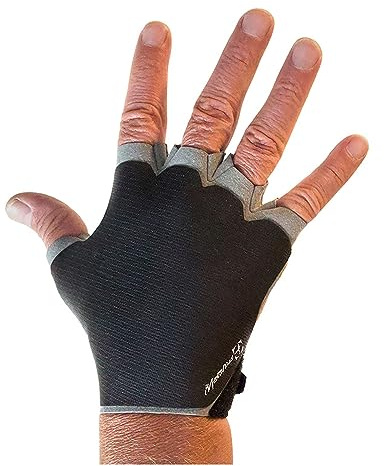 Metolius Crack Glove - Schwarz/Grau Large