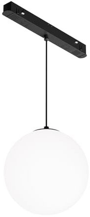 Maytoni Moderne Pendelleuchte für Magnetisches Schienensystem Exility Luna LED incl. Schwarz aus Glas Dimmbar 5W für Küche, Schlafzimmer, Wohnzimmer, Esszimmer, Lobby