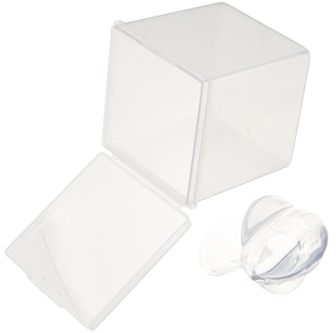 UKCOCO Funda Antirronquidos Miniatura Tapón Lingual Suave y Cómodo Dispositivo Antirronquidos Portátil para Dormir de Ronquidos Diseño Transpirable para Adultos