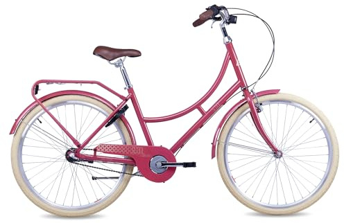 S’COOL Kinderfahrrad 20, 24, 26 Zoll, 3-Gang Nabenschaltung mit Rücktrittbremse, Chix Classic, Körpergröße 115–165 cm, 6–14 Jahre, sicher & bequem, für Jungen & Mädchen