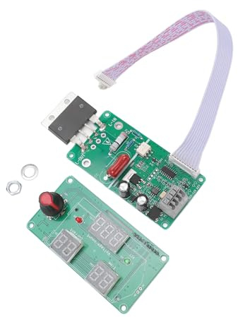 CFTGIW Punktschweißgerät-Batterie-Steuerplatine, 9 Bis 12 V, Digitale Anzeige, 0 Bis 999, Zählwert, Digitaler Einzelimpuls-Encoder für Heimwerker, für oder Batterie für Punktschweißgeräte.