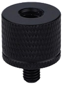 Adaptador de tornillo para cámara, 2 x 1,6 x 1,6 cm, aleación de aluminio, conector roscado de 1/4 a M5, M6, M8, accesorio de fotografía para trípode, monopié, configuración, multicolor, 1/4 female to