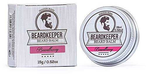 BeardKeeper Bálsamo para barba de primera calidad, natural y orgánico, el mejor acondicionador de barba (BEARDBERRY, 15G)