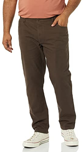 Amazon Essentials herr Skinny-Fit 5-fickors komfort stretch chinos byxa (tidigare Goodthreads), brun, 33 B x 30 L