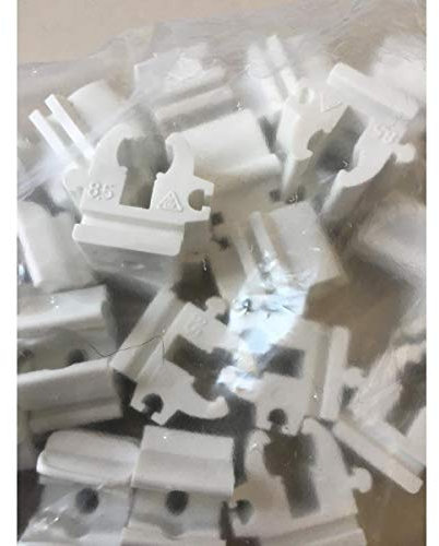 50 x Rohrclip Ø 8,5 mm Rohrklemme Rohrhalter Clipser Rohrschelle Klemmschelle