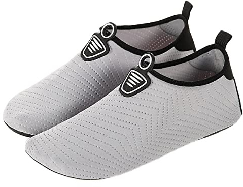 AUXDIQ Schwimmschuhe Damen Herren Badeschuhe Aquaschuhe Surfschuhe Wasserschuhe Strandschuhe Barfuß Schnell Trocknend