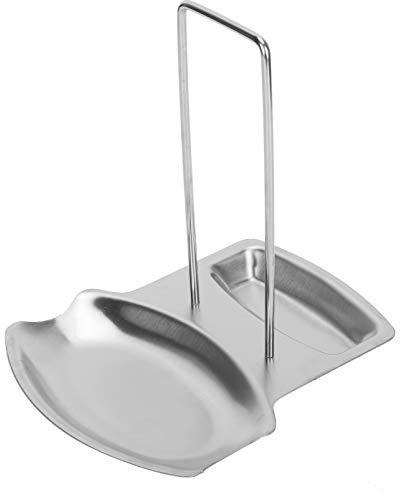 Copri-cucchiaio Porta-cucchiaio in acciaio inossidabile 304 Coperchio per pentola Utensili da cucina Scaffale per organizer Ripiano per pentola Coperchio Cucchiai Utensili da cucina