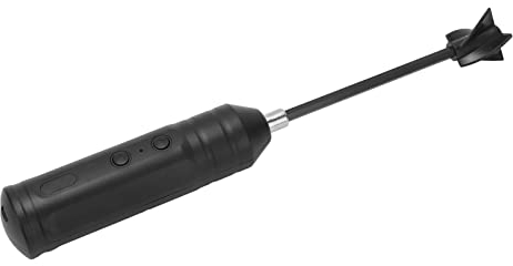 Mezclador de Resina Epoxi, Recargable, Potente, Motor Lento, Agitador de Resina Eléctrico de Mano, Mezclador de Pintura, Accesorio de Taladro con Varilla de Repuesto de 4 Uds.(Negro)