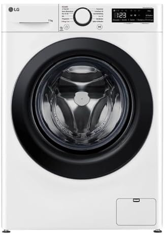 LG F4WR4016 Waschmaschine, 11 kg, 1350 U/Min, A -10%, AI DD, TurboWash 360°, Nachlegefunktion, Inverter Direct Drive, 6 Motion, Weiß [Energieklasse A]