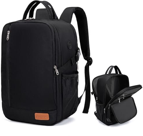 for Ryanair Cabin Bags 40x20x25 Underseat Anti Theft Carry-ons, Travel Backpack Cabin Size Hand Luggage Bag with Water Bottle Holder