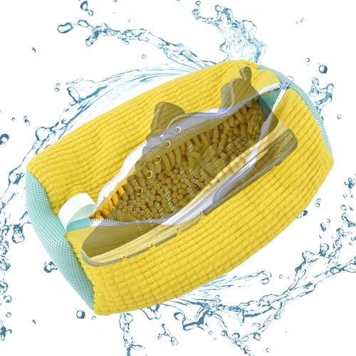 Schuhe Waschmaschine Beutel, Washing Bag Laundry Bag, Waschbeutel Schuhe, Schuhsack Waschmaschine mit Reißverschluss, Langlebiger Schuhwaschbeutel Waschmaschine, schützt Ihre Schuhe,2Pcs
