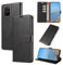 KKEIKO Handyhülle für Samsung Galaxy S10 Lite/Galaxy A91 / Galaxy M80S Hülle, Magnet Klappbar Handyhülle mit Kartenfach, PU Leder Stoßfest Schutzhülle für Samsung S10 Lite/Galaxy A91, Schwarz