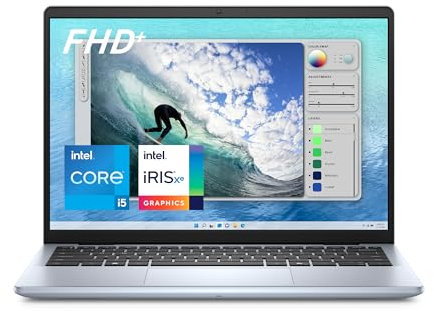 Dell Inspiron 14 (5440) -14-inch FHD (1920 x 1200) 60Hz Non-Touch Display, Intel Core i5-1334U, 16GB RAM, 512GB SSD, Intel UHD Graphics, Windows 11 Home, Fingerprint Reader, Backlit Keyboard, Ice Blue