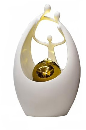 Fontana da interni Feng Shui Fontana d'acqua corrente moderna creativa da tavolo, ornamenti for la fortuna e il Feng Shui, decorazioni for la casa, ornamenti for il bar del soggiorno Home Fontana