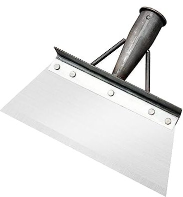 JUCHRZEY Pala da diserbo multifunzionale for piantare Pala for pulizia delle erbacce con bordo affilato Lama in acciaio for erbacce e muschio da giardino (30 cm)