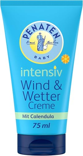 Penaten Kleine Helfer Wind & Wetter Creme Reichhaltige Creme mit Calendula für sensible Babyhaut (1 x 75ml) (Packung mit 5)