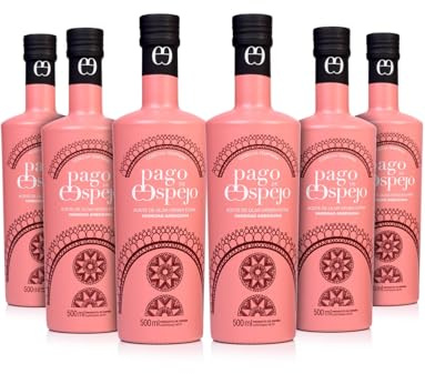 Aceite de Oliva Virgen Extra Arbequina 6x500ml de Jaén Cosecha Temprana Edición Limitada Prensado En Frío Sabor Suave Ideal para Ensaladas Alternativa Saludable al Aceite Girasol AOVE Regalo Premium