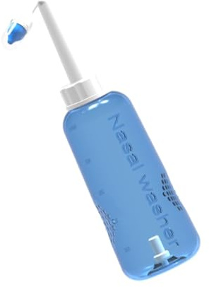 ERINGOGO Irrigateur Nasal Buses Pour Lavage Nasal Doux Adapté Adultes Et Garçon Et Filles Système Irrigation Nasale Pour Nettoyage Quotidien à Domicile