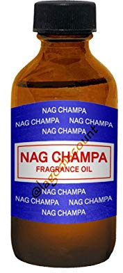 Scentology NAG Champa Essential Oil for Diffuser Aromatherapy Home Fragrance Premium Quality 100% Oil Big 2OZ Meditation Scented Oils