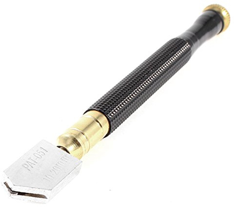 Aexit Utensile da taglio per vetro temperato con punta di diamante nero da 10mm-20mm PAT-051 ID: 892563