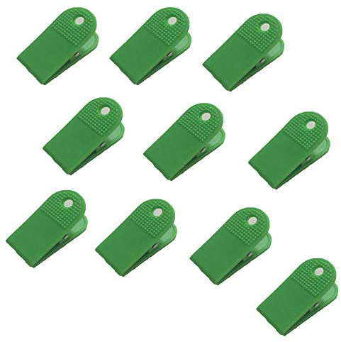Kunststoff-Näh-, Bastel-, Quilt-Bindungsklammern, Klemmen für Quilten, Bindeklammern, Stoffklammern, Büroklammern, 10 Stück