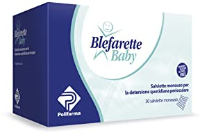 Blefarette Baby - 30 Salviette monouso per la detersione quotidiana perioculare