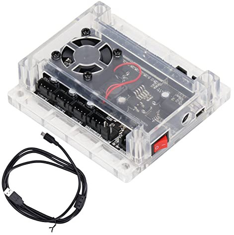 CNC-Gravierer-Steuerplatine, 3-Achsen-CNC-Graviermaschinen-Steuerplatine für GRBL-Controller 1.1F V3.4 USB DIY Small Power Milling, Elektrowerkzeuge