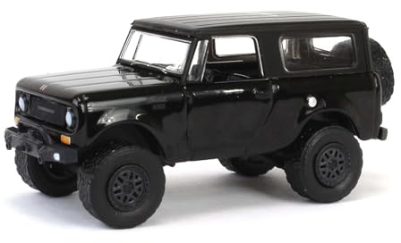 Truck 1/64 Greenlight 1969 Harvester Scout Lifted, Black Bandit Series 29 28150-B