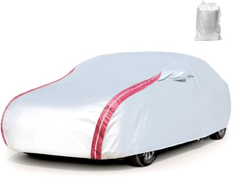 Autoplane Wasserdicht Atmungsaktiv für Audi A4 Avant (2004-2008), Vollgarage Autoabdeckung für Regen Sonne Staub Schutz, Auto Abdeckplane Abdeckung Autoabdeckung Outdoor