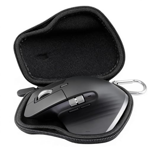 AONKE Hard Case Compatible with Logitech MX Master 4 / MX Master 3S / MX Master 3 / MX Matser 2S Advanced Wireless Mouse (black)