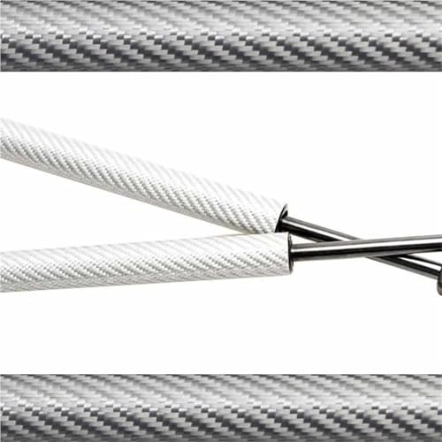 XWDPDNHHD Amortiguadores De Gas Para El Capó Delantero Del Motor De Para Peugeot 206, 206cc Para GTi Y 180 RC (1998-2016) Muelle Neumático Capo(Plata)
