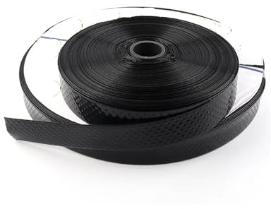 Generico Nastro for irrigazione a Goccia da 200 m, 1 Pollice 28 mm, Tubo for irrigazione dal Design multiforo for sistemi di irrigazione for Serre e Giardini Esterni(2 Holes Space 12.5cm)
