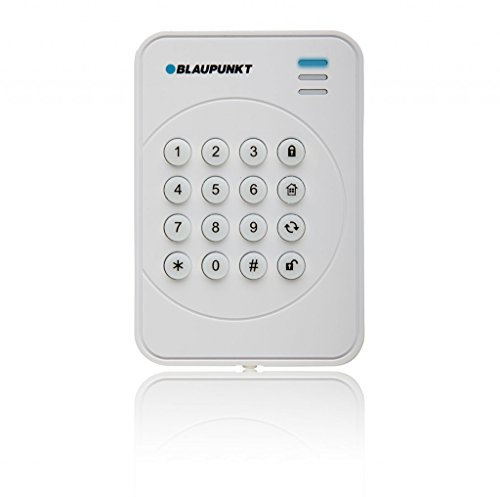 Blaupunkt KP-R1 für Funk-Alarmanlagen SA2900R, Q-Serie/Bequemer Zutritt und Steuerung des Alarmsystems vom Eingang oder aus der Umgebung, Bedienteil mit Rolling-Code