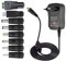 30W Universal Netzteil, 3V 4.5V 5V 6V 7.5V 9V 12V AC/DC Adapter Schaltnetzteil für Kinder-Elektroauto LED-Streifen Router BT-Lautsprecher CCTV-Kameras TV Box mit 5V USB 8 Abnehmbaren Steckern