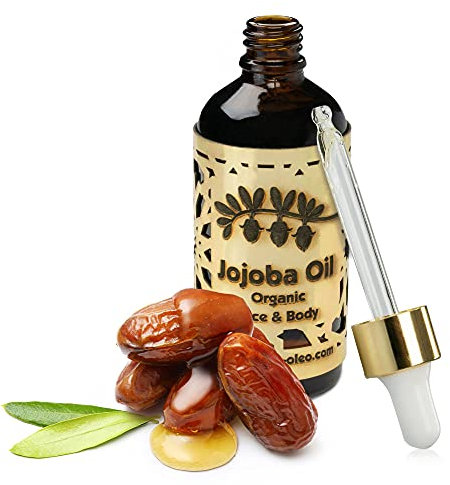 R&M - Olio di jojoba - 100% olio di jojoba biologico spremuto a freddo per viso, corpo e molto altro ancora - Per una pelle bella - 100 ml