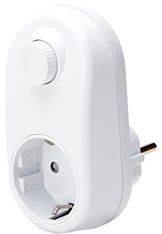 Kopp Prise intermédiaire avec fonction variateur d'intensité - 220-240 V - 50 Hz - Indice de protection IP20 - Blanc arctique - 470172081-24 W - 240 V