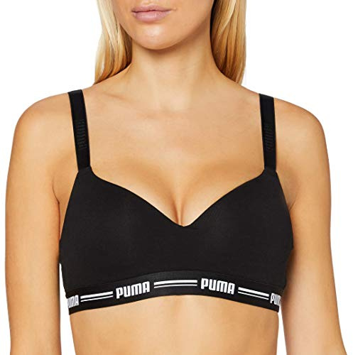 PUMA Damen Short Top Tee-shirt, Schwarz, XS EU