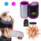 Lucky Humans® Hochwertiger -2021- Bauchweggürtel Herren Damen, Hula Hoop Gürtel, Schwitzgürtel, Bauchgürtel Neopren Nano Silber, Bauch Weg Trainer, Sweat Belt Waisttrainer (Rosa)