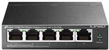 TP-Link TL-SF1005LP 5-Port 10/100Mbps (4X PoE Switch)