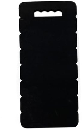 Folpus Garten-Kniebank, Kniepolster, Kniekissen, wasserdicht, tragbar, für Aktivitäten im Innen- und Außenbereich, 100g Schwarz 46x21x2cm