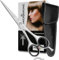 SCHWERTKRONE® Ciseaux de coiffure pour gauchers en acier inoxydable [fabriqués en Allemagne] – Ciseaux de coiffure – Ciseaux pour couper les cheveux – Ciseaux de coiffure – Ciseaux à effiler