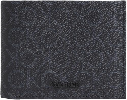 Calvin Klein CK Must Mono Billfold LV04D1059G Portafogli Uomo, Nero (Nero), Taglia Unica, Nero (Nero), Taglia unica