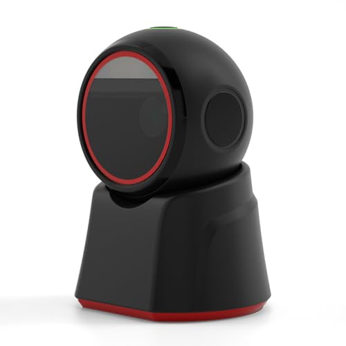 Docooler X11-1000A 2D 1D QR Barcode-Scanner Omnidirektionaler Desktop-Barcode-Scanner Automatischer Barcodeleser Freisprech-Scanplattform