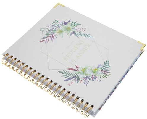 Operitacx Hochzeitsplaner Jubiläum Schokoriegel-zubehör Für Hochzeiten Hochzeitsnotizbuch Für Die Braut Hochzeitsstaffelei Brautbuch Hochzeitsmappe Gästebuch Für Den Empfang Papier