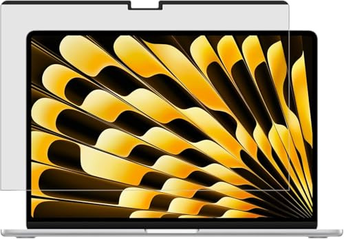 ZOEGAA Filtre de Confidentialité 360° pour Écran d'Ordinateur Portable MacBook Air 15,3 Pouces (2023-2025,M2,M3,M4) - Protection Anti-Éblouissement & Vision Secrète à 360°，Film Confidentialité