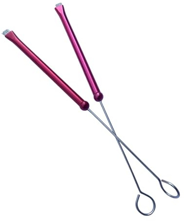 Harilla 1 Paar Drum Pinsel Percussion Pinsel Percussion Accessoires für Rockband Acoustic Performance Jazz Folk einblättern, Rot