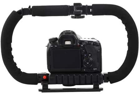 VERDANVERSE Stabilizzatore Video Smartphone Portatile Impugnatura Antiscivolo per Riprese Video Professionali con Supporto Mano Ergonomico