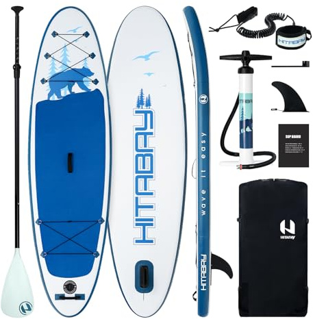 Tavola da Paddle per Bambini con Accessori per SUP, Resistente, Leggera, Design Stabile, Ampia Tavola Antiscivolo, 2,1m, 2,3m, 2,4 m, 2,9m, SUP Gonfiabile per Bambini e Ragazzi