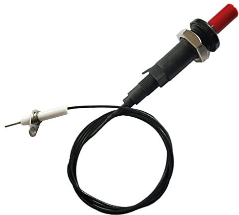Set di accensione piezoelettrico a scintilla con cavo lungo 1000 mm pulsante accendini cucina barbecue accensione per camino a gas